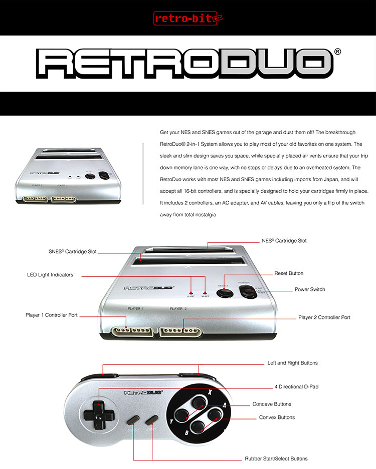 RetroDuo by Retro-Bit